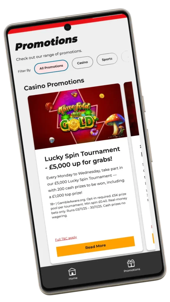 32 red casino app